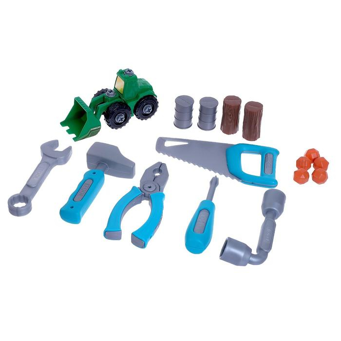 Игровой модуль «Стройплощадка», 54 детали Игровой модуль «Стройплощадка», 54 детали