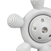 Набор силиконовых прорезывателей для зубов «Банан, погремушка», 2 шт., Крошка Я