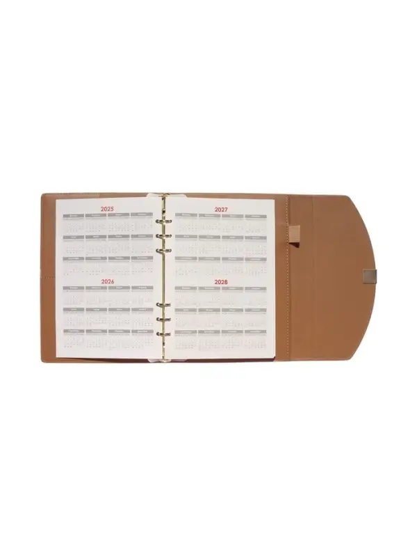 Органайзер на кольцах, A5, с клапаном, 80л, линия, к/зам, Бежевый Органайзер на кольцах, A5, с клапаном, 80л, линия, к/зам, Бежевый