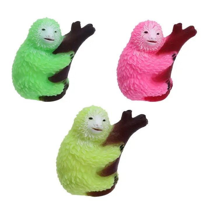 Мялка «Ленивец» с пастой, цвета МИКС Мялка «Ленивец» с пастой, цвета МИКС