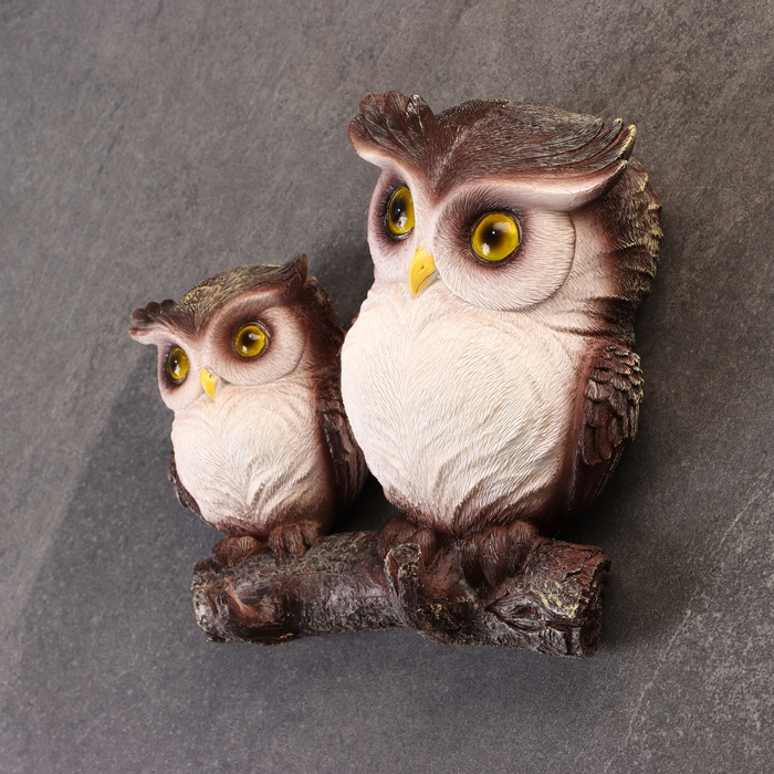 Подвесной декор Подвесной декор "Два филина" 19х5х20см