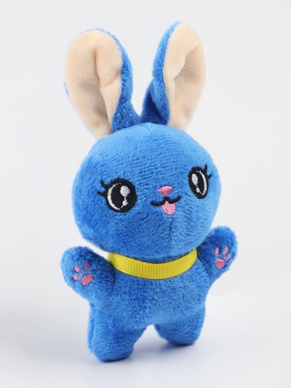 Мягкая игрушка   Мягкая игрушка  "Заяц", цвет синий, 10х7х5 см