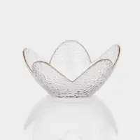 Салатник фигурный &laquo;Цветок&raquo;, 280 мл, 16&times;7.7 см, стекло