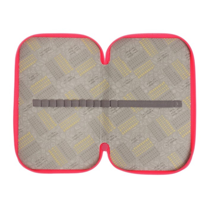 Пенал 3 секции, 125 х 205 х 55 мм, Calligrata 81П26/3 Пенал 3 секции, 125 х 205 х 55 мм, Calligrata 81П26/3 "Бабочки", (объемный 3D-рисунок с эффектом металлика) ламинированный картон