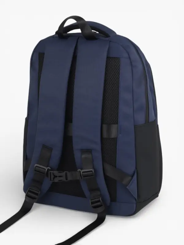 Рюкзак, водонепроницаемое дно, 2 отделения, 3 кармана, 31&times;14.5&times;45 см, синий