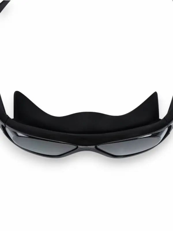 Очки для плавания ONLYTOP, беруши, цвет чёрный