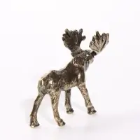Фигурка декоративная &laquo;Лось&raquo;, металл, 4.5&times;2&times;4.1 см
