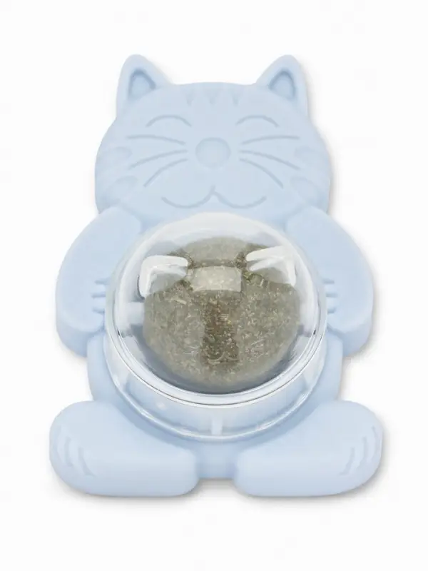 Игрушка для кошек из кошачьей мяты &laquo;Большой Кот&raquo;, 4.5&times;6&times;6 см, на основании, МИКС