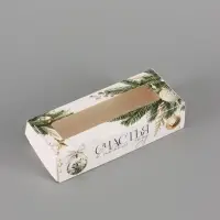 Коробка подарочная, самосборная &laquo;Золотой Новый год&raquo;, 17&times;7&times;4 см