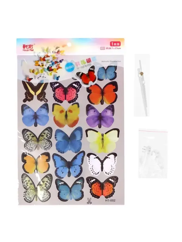 Часы настенные интерьерные &laquo;Бабочки&raquo;, с маятником, плавный ход, 35&times;51 см