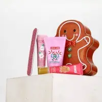 Новогодний подарочный набор косметики: крем для рук, бальзам для губ, пилочка для ногтей, URAL LAB Новогодний подарочный набор косметики: крем для рук, бальзам для губ, пилочка для ногтей, URAL LAB