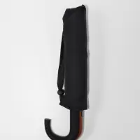 Зонт полуавтоматический &laquo;Гром&raquo;, эпонж, 3 сложения, 8 спиц, R=48/55 см, d=96 см, чёрный