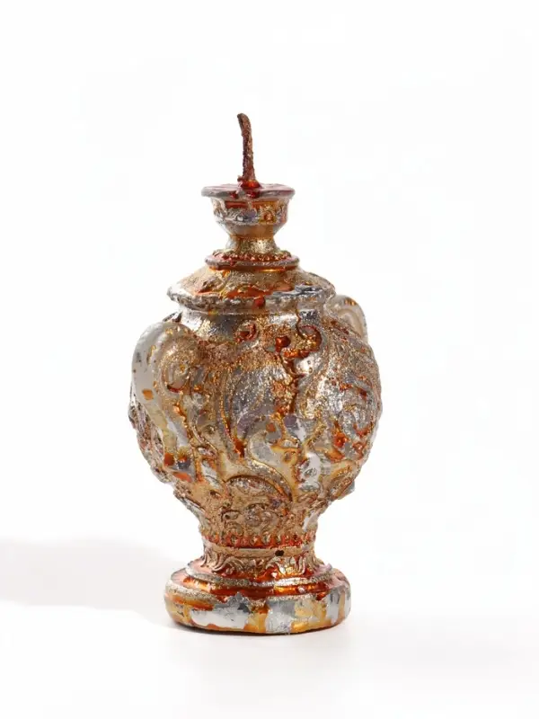 Свеча &laquo;Самовар&raquo; 5.6&times;4.8&times;6.8 см, золотой