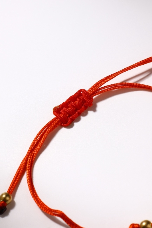 Браслет ассорти «Антистресс» лев, цвет красный в золоте, d=6 см