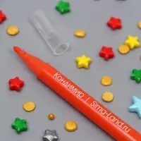 Фломастеры пищевые, набор, 10 шт