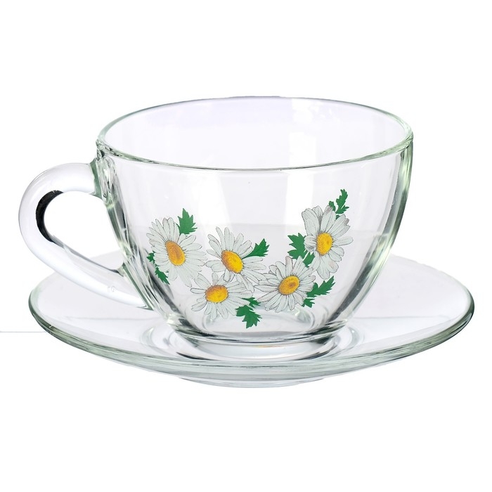 Набор чайный «Ромашковое поле», 200 мл, в чемоданчике Набор чайный «Ромашковое поле», 200 мл, в чемоданчике