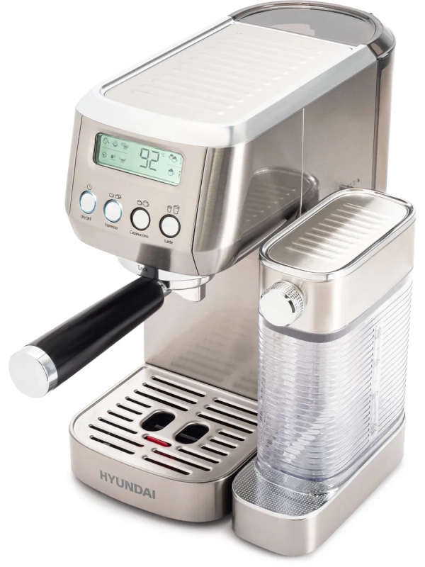 Кофеварка рожковая HEM-9999 серебристый Кофеварка рожковая HEM-9999 серебристый