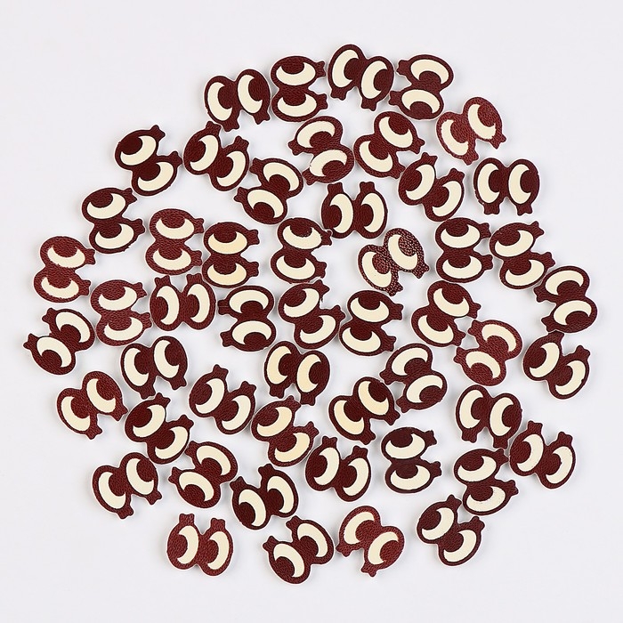 Глаза, набор 50 шт., размер 1 шт. — 1,6 × 1,5 см Глаза, набор 50 шт., размер 1 шт. — 1,6 × 1,5 см