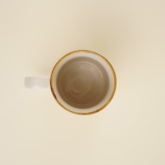 Набор кружек фарфоровых SL Home «Леггеро», 400 мл, цвет бежевый Набор кружек фарфоровых SL Home «Леггеро», 400 мл, цвет бежевый