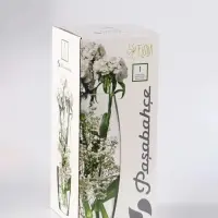 Ваза «Тодес» овал, h=26 см, стекло, светло-розовая Ваза «Тодес» овал, h=26 см, стекло, светло-розовая