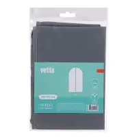 VETTA Чехол для одежды, 60х90 см, Швеция, молния, полиэстер, серый