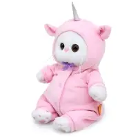 Мягкая игрушка &laquo;Кошечка Ли-Ли BABY&raquo;, в комбинезоне &laquo;Единорог&raquo;, 20 см