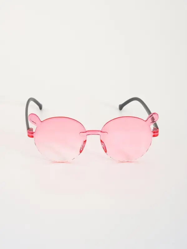 Карнавальные очки "Круглые" градиент, цвета МИКС