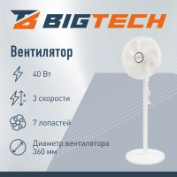 Вентилятор напольный BigTech WBF001