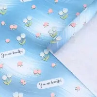 Бумага упаковочная крафт &laquo;Ты прекрасна&raquo;, 50&times;70 см