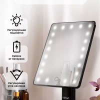 Косметическое зеркало настольное с подсветкой КТ-3172 Косметическое зеркало настольное с подсветкой КТ-3172