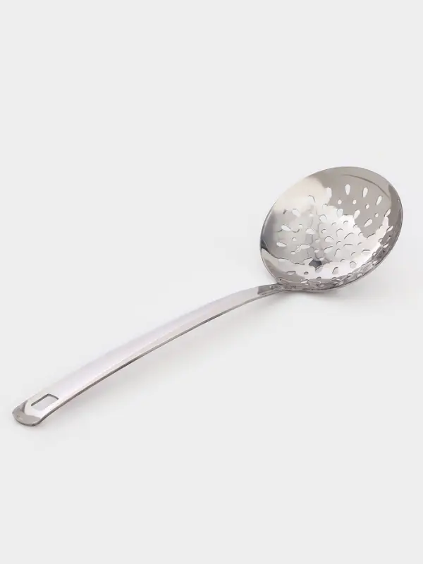 Шумовка Доляна Everyday, 38&times;11.5 см, нержавеющая сталь, толщина 3 мм, цвет серебряный