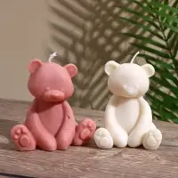 Свеча "Плюшевый Мишка" 6х6х9 см, соевый воск МИКС Свеча "Плюшевый Мишка" 6х6х9 см, соевый воск МИКС