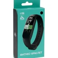 Фитнес браслет Luazon FF-SW-01, 0.96", цветной дисплей, пульсометр, оповещения, шагомер, чёрный