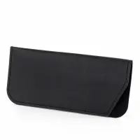 Футляр для очков, без застёжки, 17.5&times;0.3&times;7.5 см, чёрный