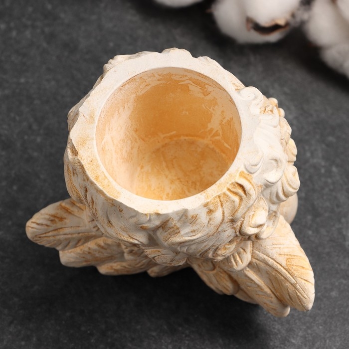 Подсвечник Подсвечник "Молящийся ангел" 10х11,5х11см, позолота