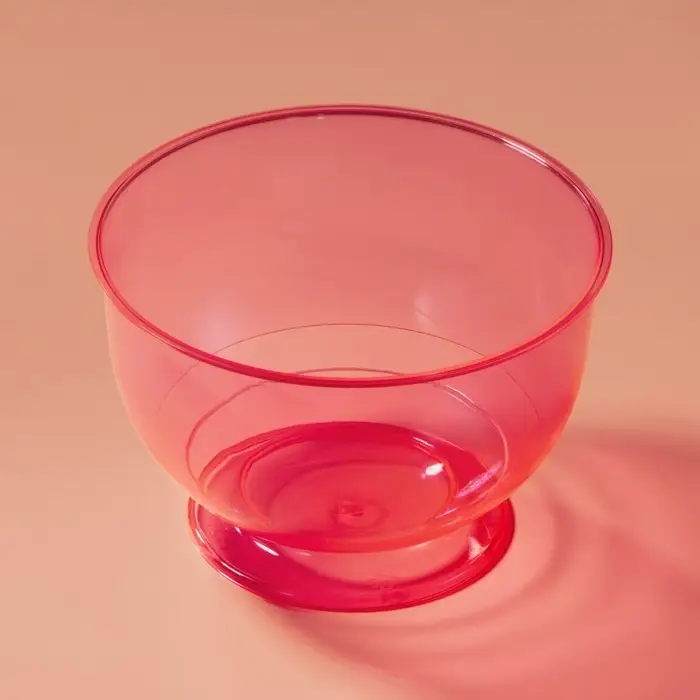 Креманка пластиковая одноразовая «Кристалл», 200 мл, красная Креманка пластиковая одноразовая «Кристалл», 200 мл, красная