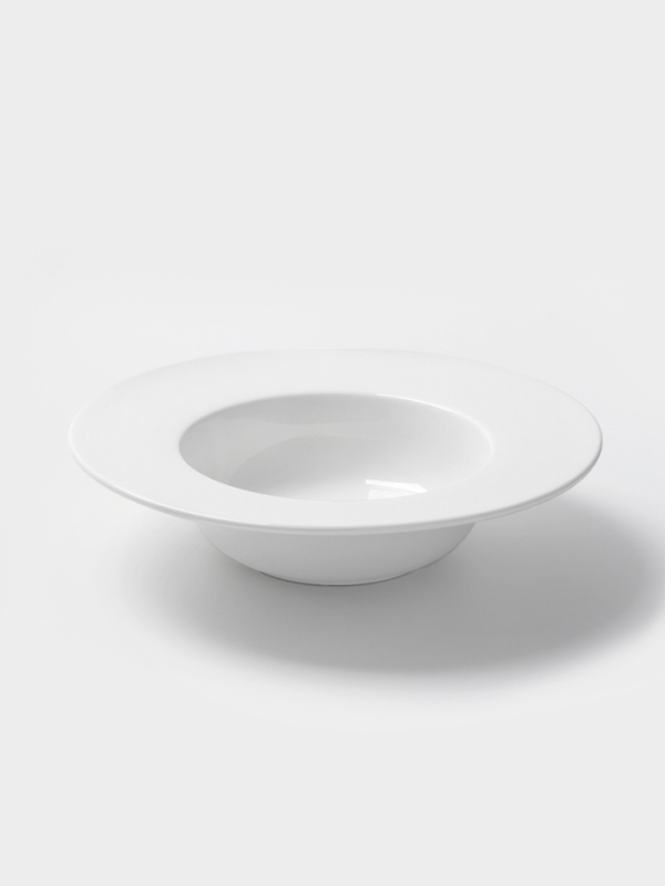 Тарелка для пасты Hanna Knövell, d=26.5 см, фарфор, белая