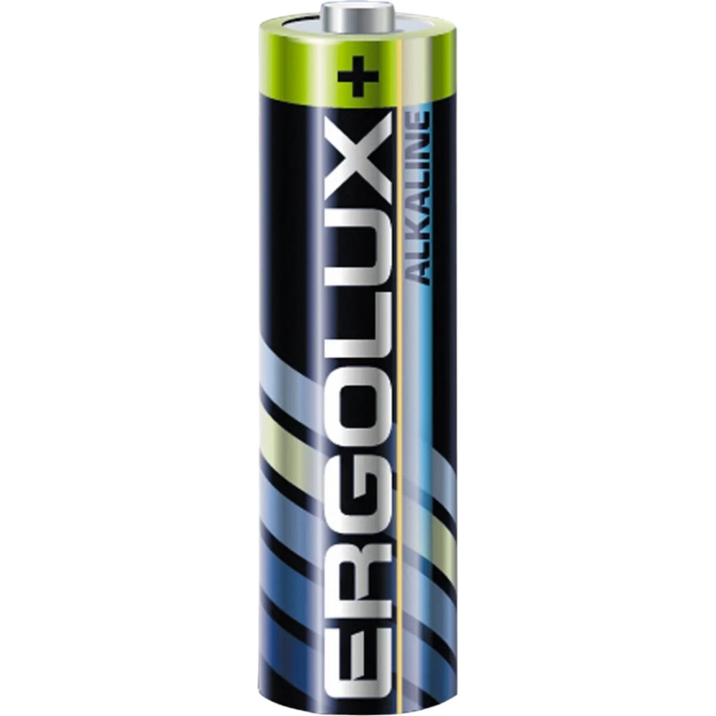 Батарейка Ergolux AA/LR 6 Alkaline BL-2 (LR 6 BL-2, 1.5В)(2 шт в уп.)