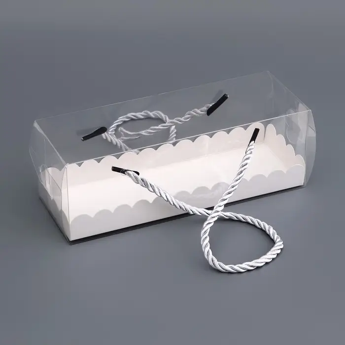 Коробка под рулет, белая 18.5&times;6.5&times;6.5 см