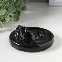 Подставка для благовоний &laquo;Горы&raquo;, стелющийся дым, 10&times;10&times;2 см