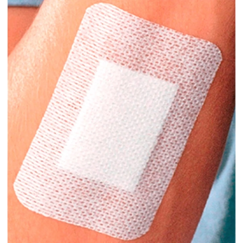 Пластырь-повязка неткан основа впит подушка 6x7см 50шт/уп Teneris