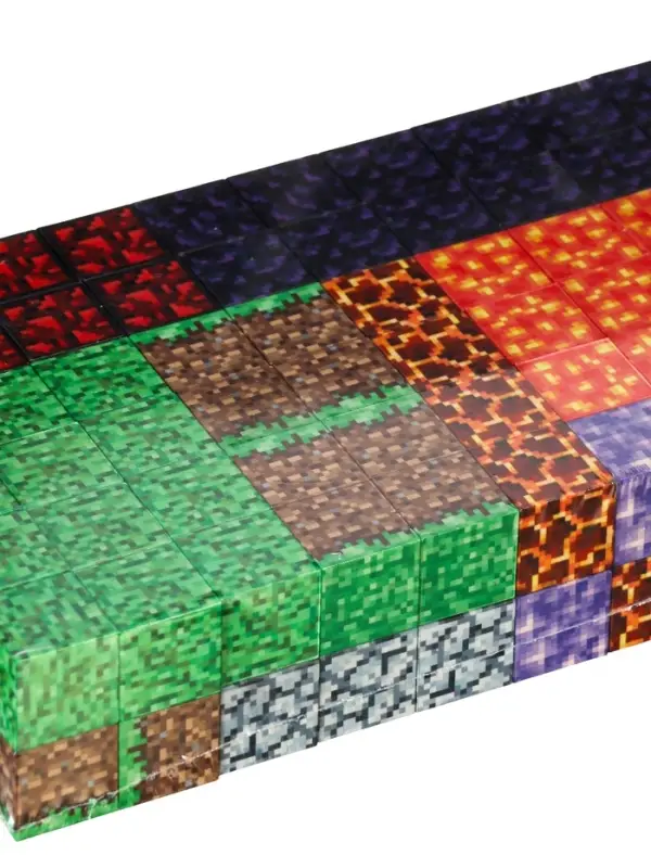 Конструктор магнитный &laquo;Врата. Мой мир&raquo;, 128 кубиков