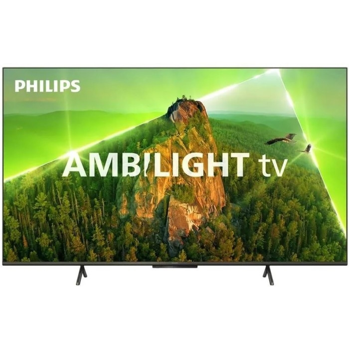 Телевизор Philips 70PUS8108/60, 70 Телевизор Philips 70PUS8108/60, 70", 3840x2160, DVB-T/T2/C/S2,HDMI 3, USB 2,Smart TV,чёрный