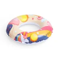 Круг для плавания &laquo;Единорог&raquo;, надувной, d=75 см, от 3 лет, разноцветный