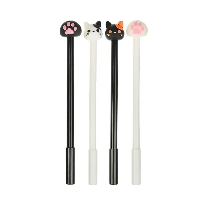 Ручка-прикол Calligrata &laquo;Котик/Лапка&raquo;, синий стержень, гелевая, МИКС