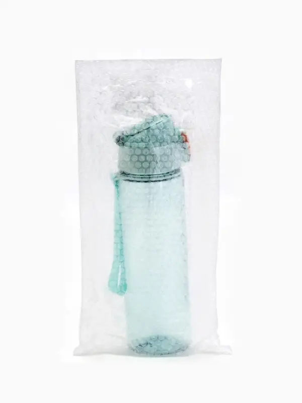 Бутылка для воды пластиковая Sport, 600 мл, голубая