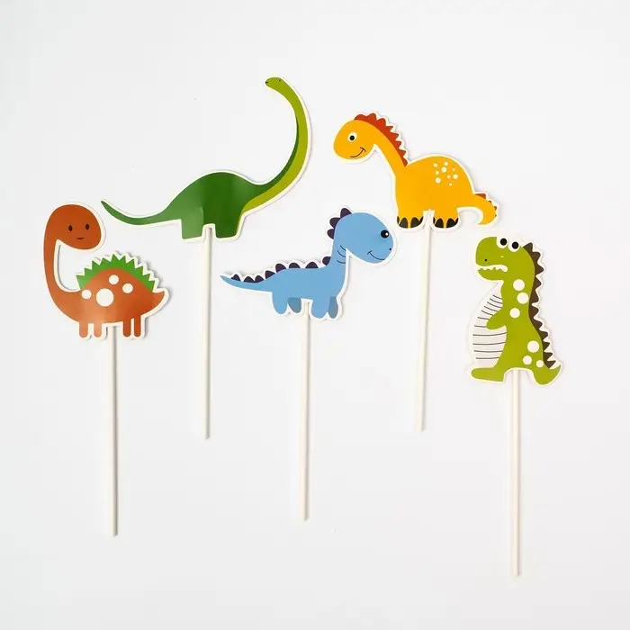 Топперы для торта «Дракончики», 5 шт. Топперы для торта «Дракончики», 5 шт.