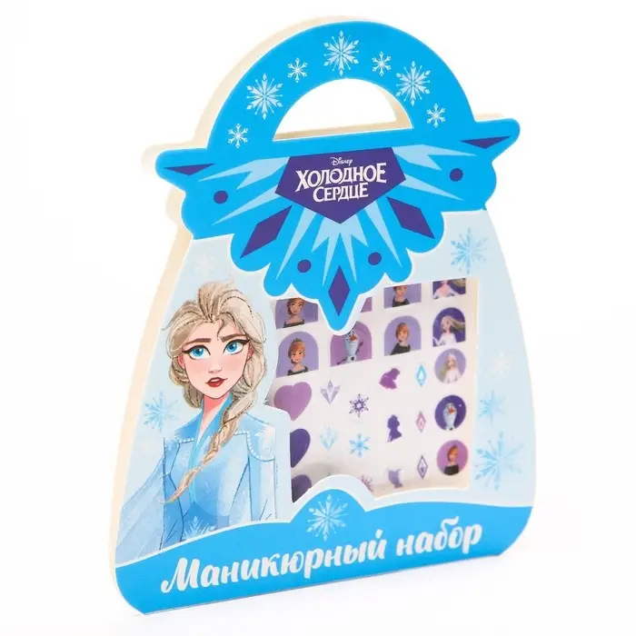 Наклейки для ногтей детские, Холодное сердце