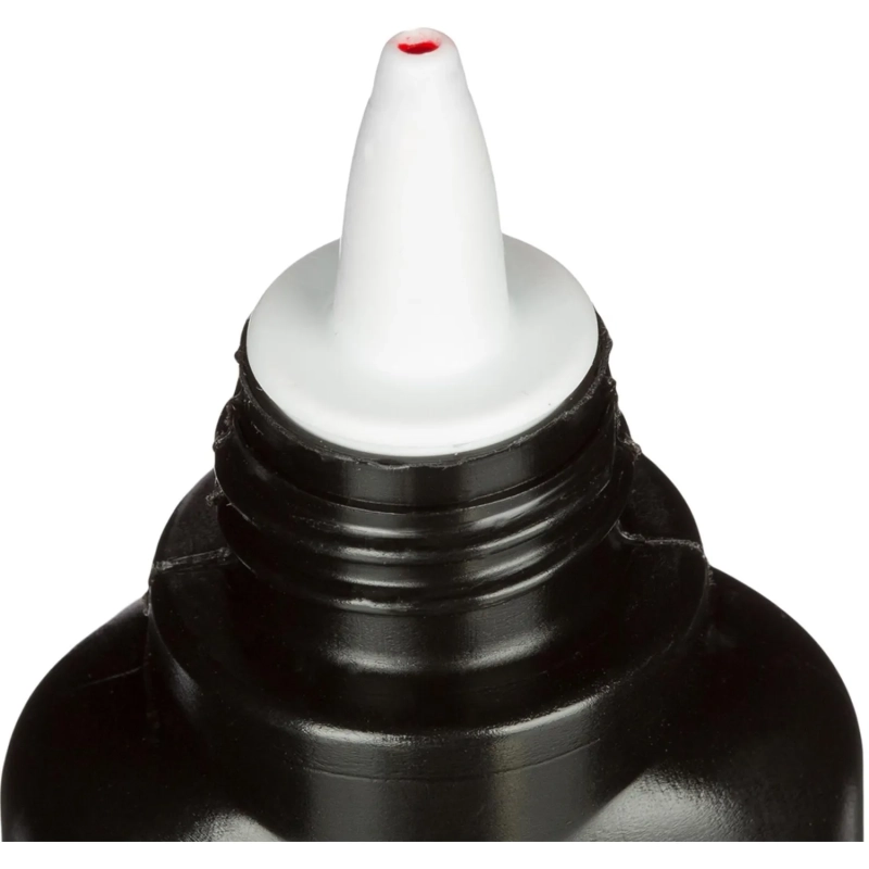 Краска штемпельная Attache красная 45 гр на водной основе