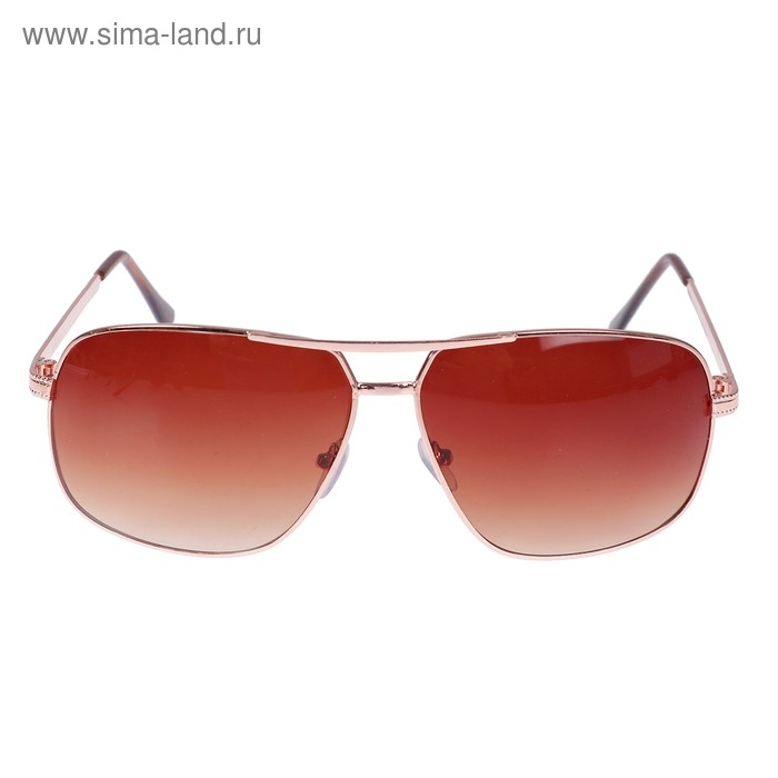 Очки солнцезащитные OneSun, UV 380, линза 4.5×6 см, дужка 12.5 см, ширина 14 см, микс